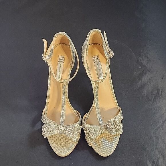 I.N.C. WOMEN'S REESIE RHINESTONE BOW EVENING SANDALS, CREATED for MACY'S WOMEN'S - Picture 3 of 16